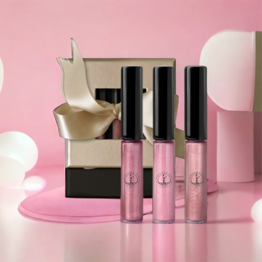 RADIANT IN PINK- Mini Lip gloss Gift Set